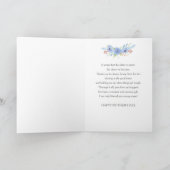 Carte Bonne fête des mères aux fleurs très spéciales de  (Intérieur)