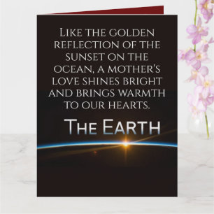 Carte Bonne fête des mères avec amour