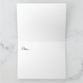 CARTE BONNE FÊTE DES MÈRES (BLEU CLAIR) (Intérieur)