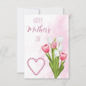 Carte Bonne Fête des Mères Bouquet de Fleurs de Tu (Devant)