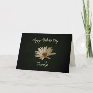 Carte Bonne fête des mères Daisy Personnalisé
