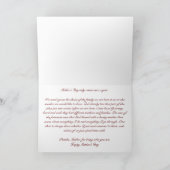 Carte Bonne fête des mères de la fille (Intérieur)