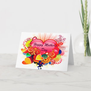 Carte Bonne fête des mères (de maman)_Carte