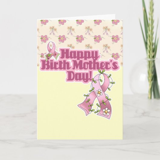 Carte Bonne Fête des Mères de naissance (Devant)