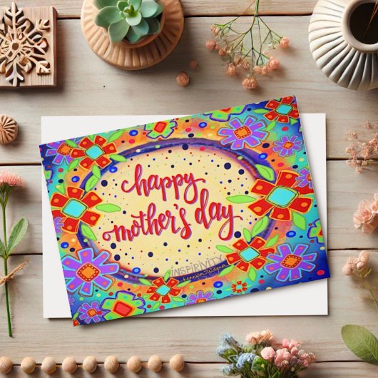 Carte "Bonne fête des mères" Inspiritisme