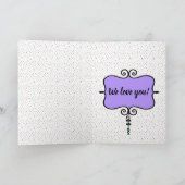 Carte Bonne fête des mères ! | Perles Boho (Intérieur)