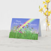 Carte Bonne fête des mères pour les fleurs de printemps  (Fleur jaune)