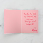 Carte Bonne fête des mères Pretty Panda (Intérieur)