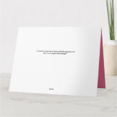 Carte Bonne Fête des mères Printemps Fleurs de cerisiers (Dos)