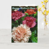 Carte Bonne fête des mères - Sentimental (Fleur jaune)