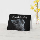 Carte Bonne fête des mères toujours regarder vers vous C (Fleur jaune)