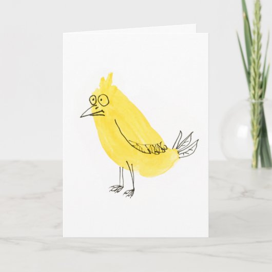 Carte Bonne fête des oiseaux ! (Devant)