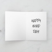 Carte Bonne fête des oiseaux ! (Intérieur)