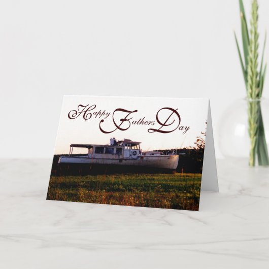 Carte Bonne Fête des pères (Devant)