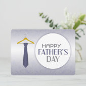 Carte Bonne Fête des pères (Debout devant)