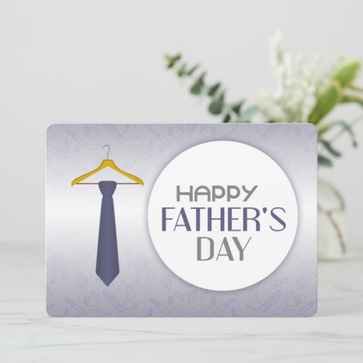 Carte Bonne Fête des pères (Debout devant)