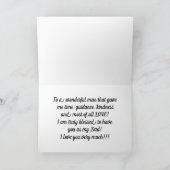 Carte Bonne Fête des pères (Intérieur)