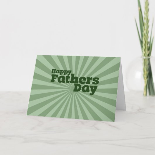 Carte Bonne Fête des pères (Devant)