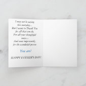 Carte Bonne Fête des pères (Intérieur)