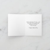 Carte Bonne Fête des pères (Intérieur)