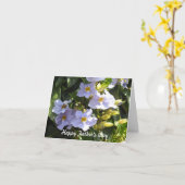 Carte Bonne Fête des pères (Fleur jaune)