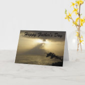 Carte Bonne Fête des pères (Fleur jaune)