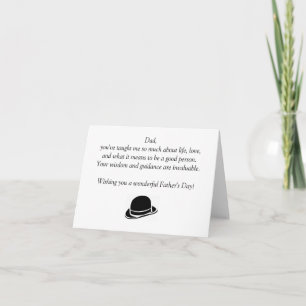 Carte Bonne Fête des pères