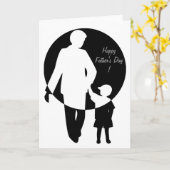 Carte Bonne Fête des pères ! - (Fleur jaune)