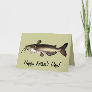 Carte Bonne Fête des pères : Catfish