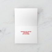 Carte Bonne Fête des pères de baseball (Intérieur)