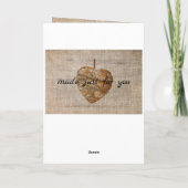 Carte Bonne Fête des pères de la mignonne Pit Bull (Dos)