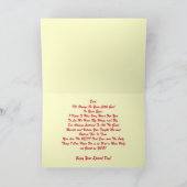 Carte Bonne Fête des pères, De Ta Fille (Intérieur)