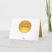 Carte Bonne Fête des pères - Je mens (Dos)