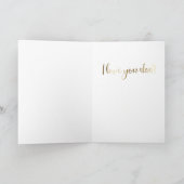 Carte Bonne Fête des pères | Je t'aime papa (Intérieur)