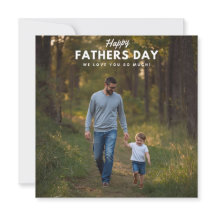 Carte Bonne Fête des Pères – Papa et les enfants,