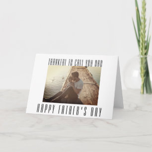 Carte Bonne Fête des pères, photo ici