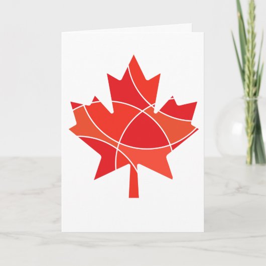 Carte Bonne fête du Canada ! (Devant)