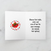 Carte Bonne fête du Canada (Intérieur)