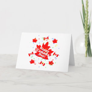 Carte Bonne fête du Canada
