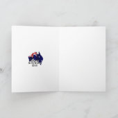 Carte Bonne fête nationale australienne (Intérieur)