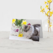 Carte Bonne fête nationale des frères et soeurs ! (Fleur jaune)