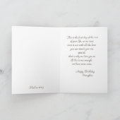 Carte Bonne fille d'anniversaire (Intérieur)