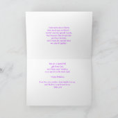Carte Bonne fille d'anniversaire (Intérieur)