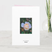 Carte Bonne fille d'anniversaire Pastel Rose Roses (Dos)