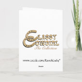 Carte Bonne fille d'anniversaire personnalisable (Dos)