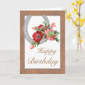 Carte Bonne fille d'anniversaire personnalisable (Fleur jaune)
