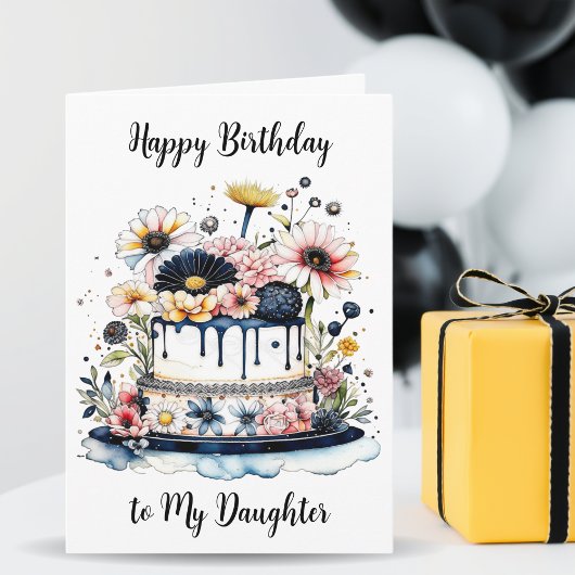 Carte Bonne fille d'anniversaire | Sentimental personnal
