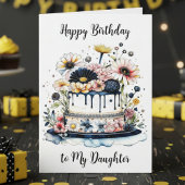 Carte Bonne fille d'anniversaire | Sentimental personnal