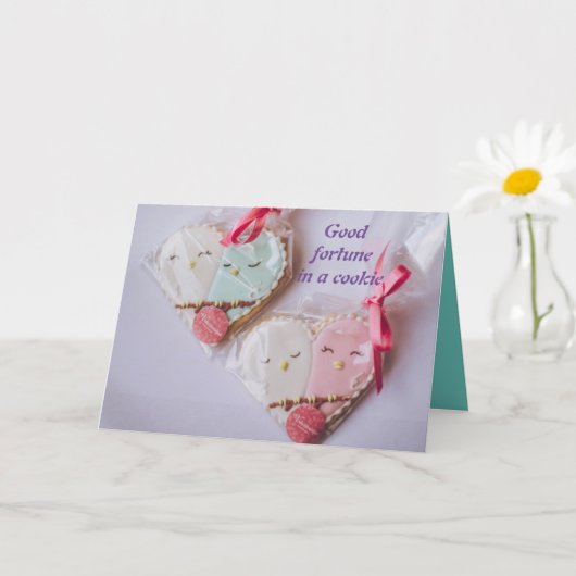 Carte Bonne fortune (Petite plante)