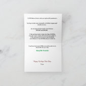 Carte Bonne Garbage Man Day Trivia Greeting Card (Intérieur)